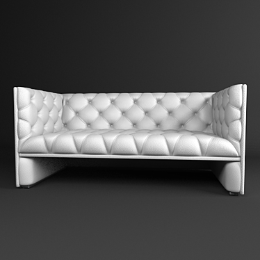Minimalist Comfort: Edward Sofa FS 3D model image 1 