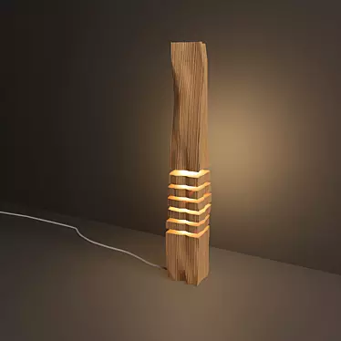 Minimalist Split Grain Lights 3D model image 1 