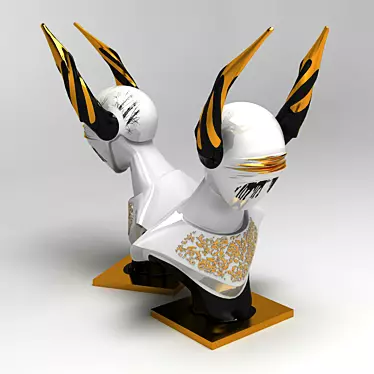 Modern Sculpture: Contemporary Design 3D model image 1 