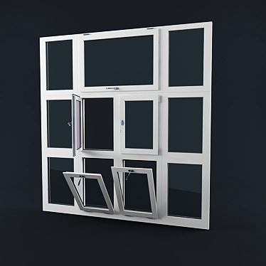 Furniture-Ready Window 3D model image 1 