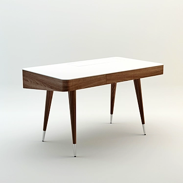 Modern Naver AK 1330 Writing Desk 3D model image 1 