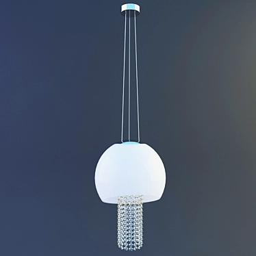 Modern Pendant Light Italux MD9226-1B 3D model image 1 