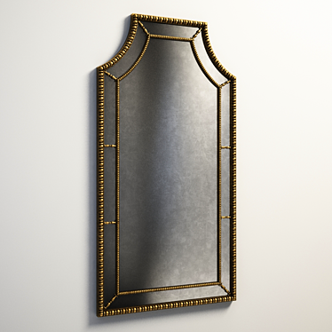 Elegant Venice Mirror - LA012F01 3D model image 1 