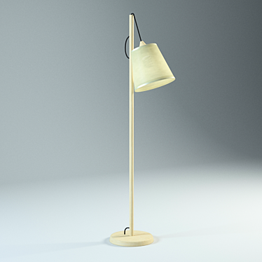 Sleek Pull Lamp by Muuto 3D model image 1 