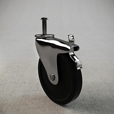 Multifunctional Castors for Storage Racks, Tennis Tables, Carts, and Furniture 3D model image 1 