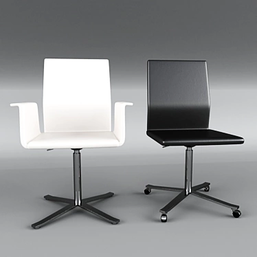 Sleek Fino Armchair: Modern Design 3D model image 1 