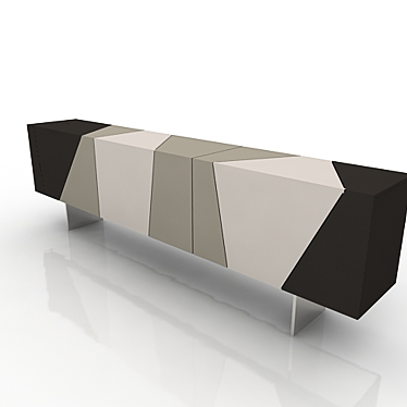 Elegant Contemporary Ligne Roset Lines 3D model image 1 