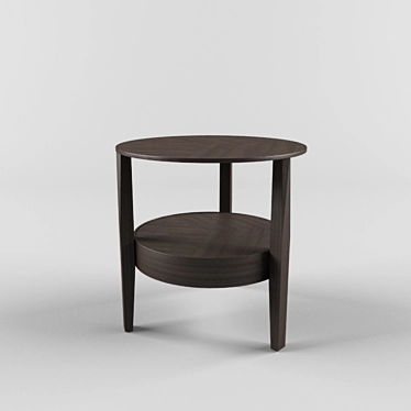 Molteni&C Wood Coffee Table 3D model image 1 