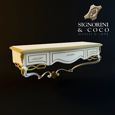 Elegant Hanging Table: Signorini & Coco, Forever 3D model image 1 