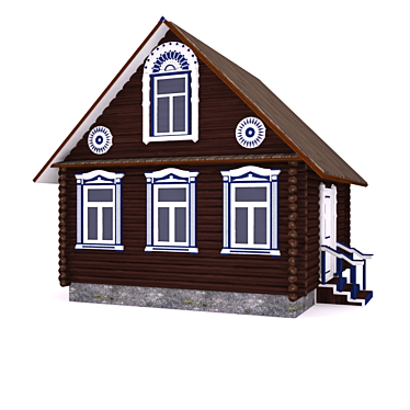 Title: Ancient Tatar Dwelling 3D model image 1 