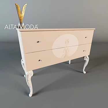 Monnalisa Locker by AltaModa (102x47x79) 3D model image 1 