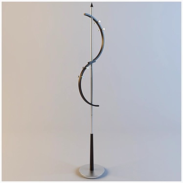 Modern Hanger Stand 5474 3D model image 1 