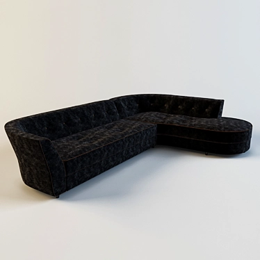 Malaysia Corner Sofa: Perfect Comfort for Your Home 3D model image 1 