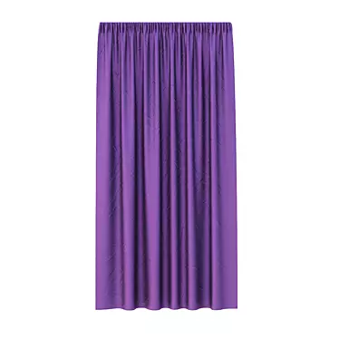 Elegant Drapery Collection 3D model image 1 