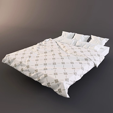 Cozy Dream Bedclothes 3D model image 1 