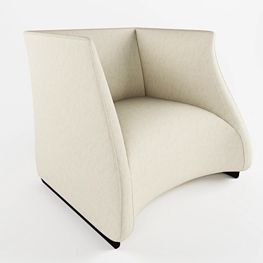 Porada Vivienne Armchair 3D model image 1 