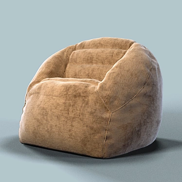 Cozy Cloud Bag Chair 3D model image 1 