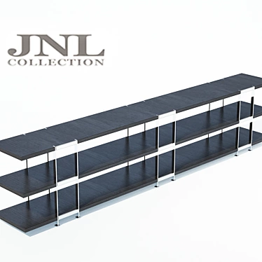 Elegant Manhanttan Console Table - Sleek Design & Quality Craftsmanship 3D model image 1 