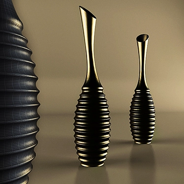 Elegant Floor Vase: Model 27805 3D model image 1 