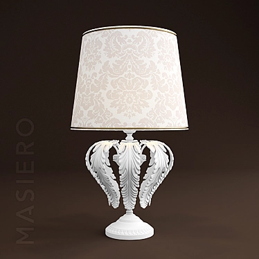 Elegant TL1 Masiero 6200 Table Lamp 3D model image 1 