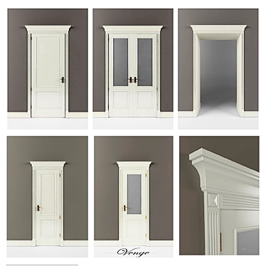 Custom-Made Interior Doors by Venge 3D model image 1 
