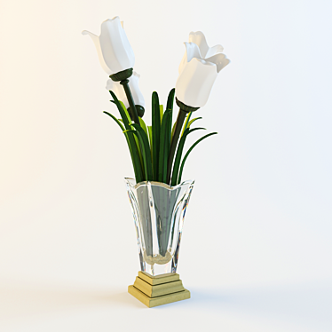 Modern LED Ceiling Light 3D model image 1 