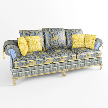 Elegance Redefined: Caspani Tino Sofa 3D model image 1 