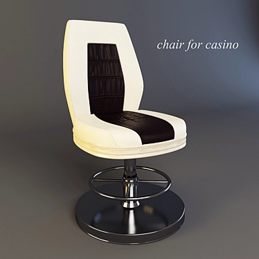 Custom Casino Chair 3D model image 1 