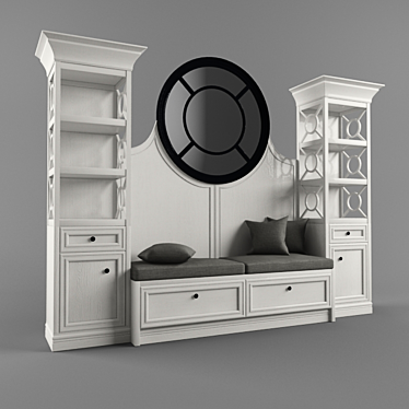 Custom-made Furniture Group 3D model image 1 