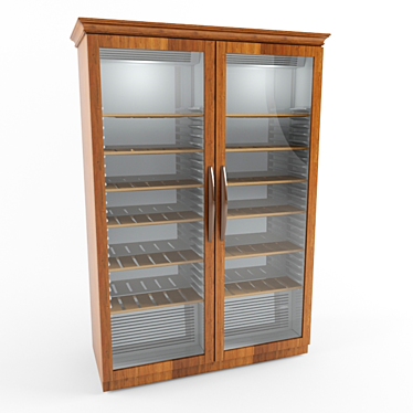 Wine Cooling Cabinet 3D model image 1 