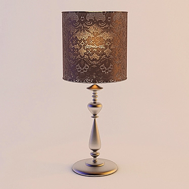 Title: Mystic Glow Table Lamp 3D model image 1 