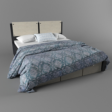 City Dreams Bed 3D model image 1 