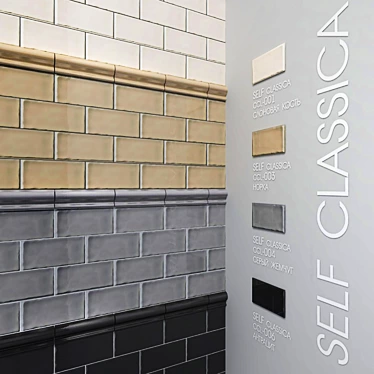SELF Classica Ceramic Tiles 3D model image 1 