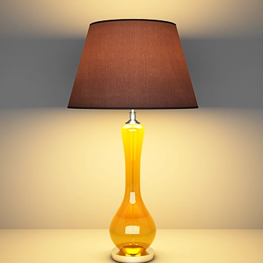 Elegant Glow: Table Lamp2 3D model image 1 