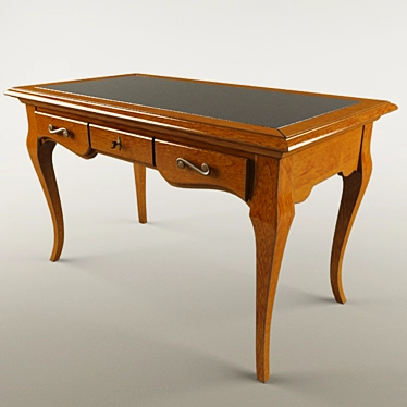 Elegant Capri Desk: Villanova 3D model image 1 