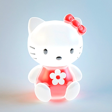 Hello Kitty Night Light 3D model image 1 