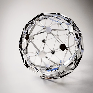 Elegant Polyhedron Decor: Transform Your Space 3D model image 1 