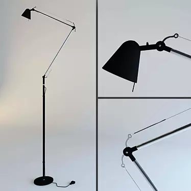 UPBU Floor Reading Lamp 3D model image 1 