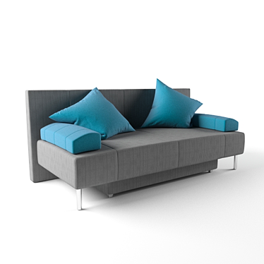 Modern Comfort Madrid Sofa 3D model image 1 