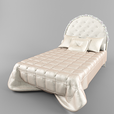 Dreamy Princess Bed 3D model image 1 