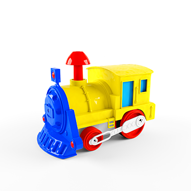 Fun Ride Toy Train 3D model image 1 