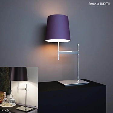 Elegant Smania Judith Table Lamp 3D model image 1 