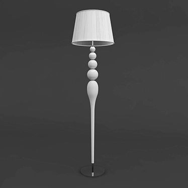 Sylcom Floor Lamp: Elegant Lighting 3D model image 1 