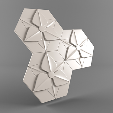 Florentine: Elegant Decorative Concrete 3D model image 1 