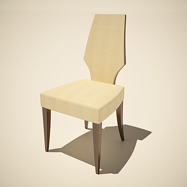 Elegant AG 1056 Chair: Philipp Selva Home 3D model image 1 