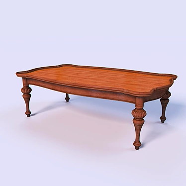 Luxury UAE Coffee Table 3D model image 1 