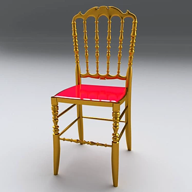 Elegant Italian Chair: Ego Zeroventiquattro 3D model image 1 
