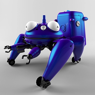 Anime-inspired Tachikoma Robot 3D model image 1 