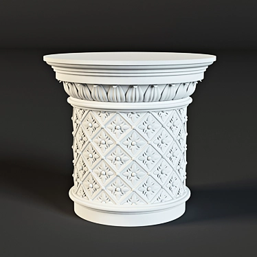 Stunning Stucco Capital for Elegant Decor 3D model image 1 