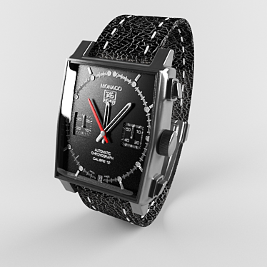 Monaco Tag Heuer: Luxury Timepiece 3D model image 1 